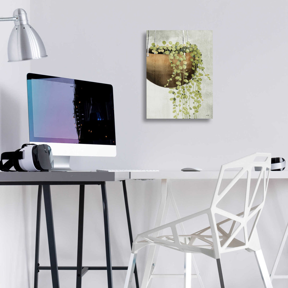 Epic Art 'String of Pearls II' by House Fenway, Acrylic Glass Wall Art,12x16