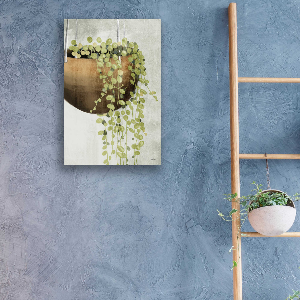 Epic Art 'String of Pearls II' by House Fenway, Acrylic Glass Wall Art,16x24