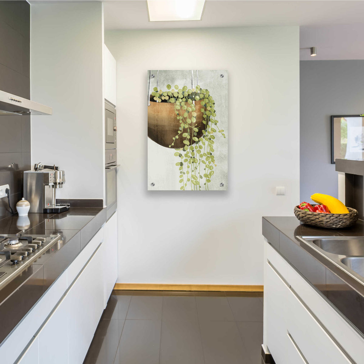 Epic Art 'String of Pearls II' by House Fenway, Acrylic Glass Wall Art,24x36
