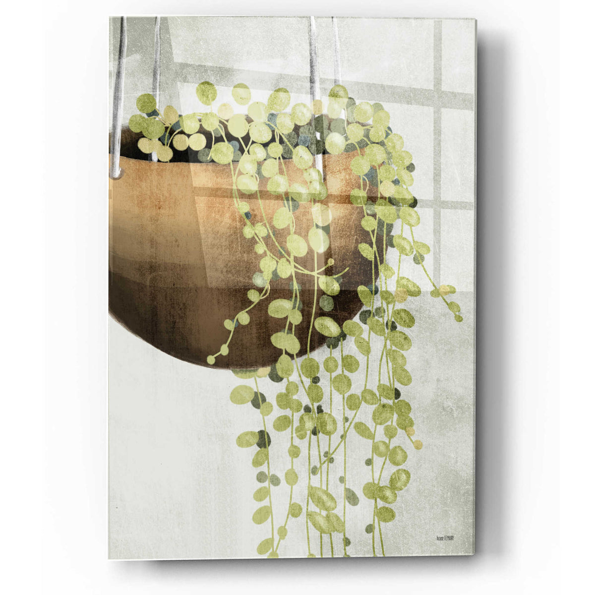 Epic Art 'String of Pearls II' by House Fenway, Acrylic Glass Wall Art