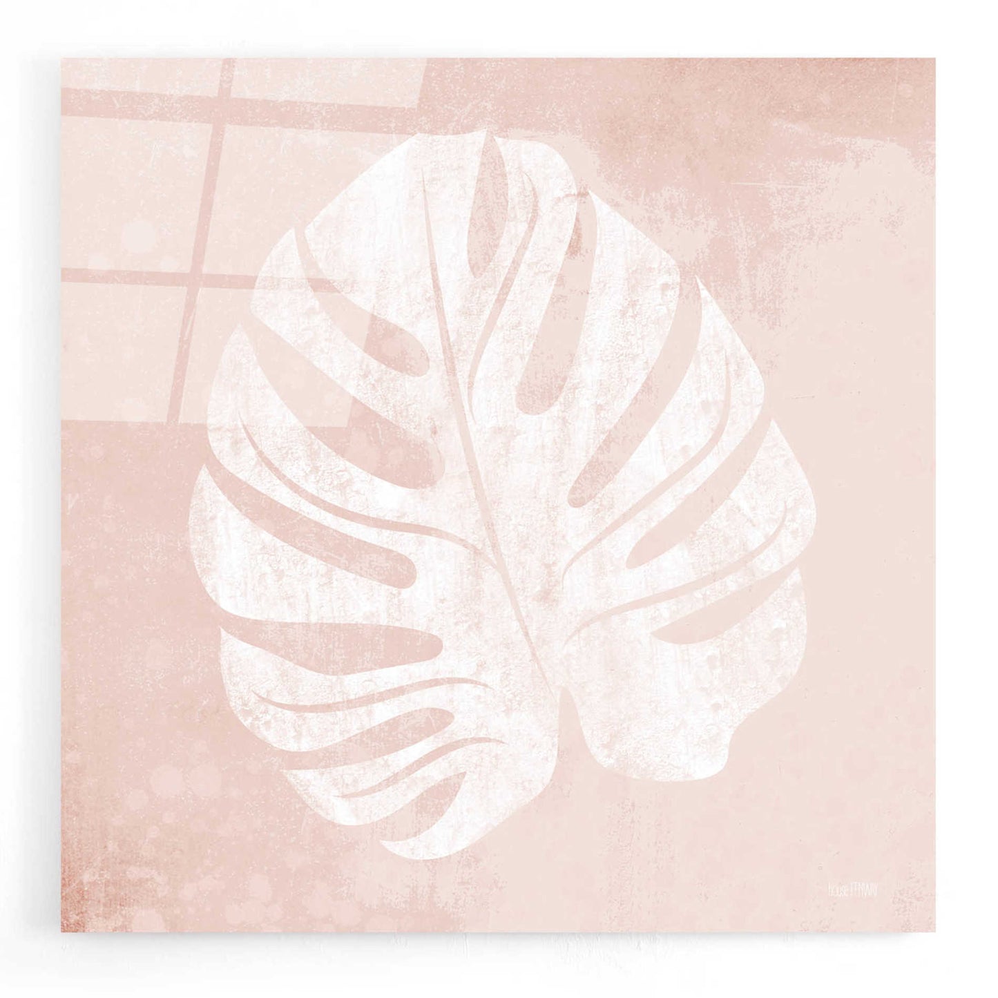 Epic Art 'Blush Fern III' by House Fenway, Acrylic Glass Wall Art,12x12