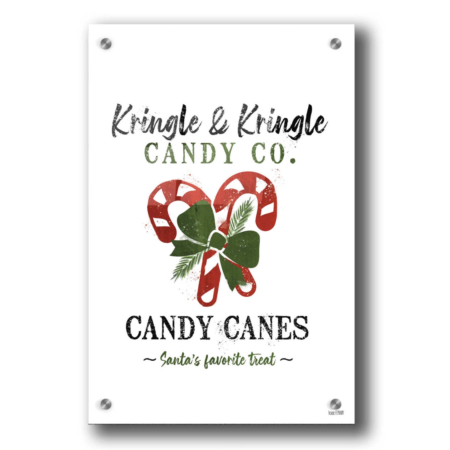 Epic Art 'Kris Candy Co' by House Fenway, Acrylic Glass Wall Art,24x36