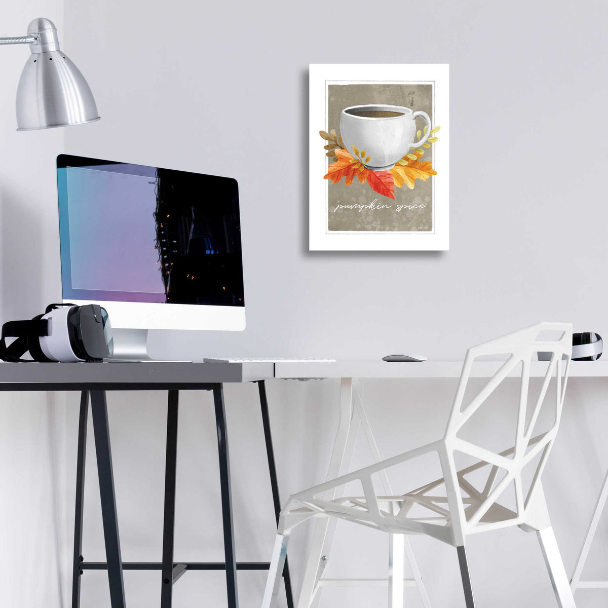 Epic Art 'Pumpkin Spice' by House Fenway, Acrylic Glass Wall Art,12x16