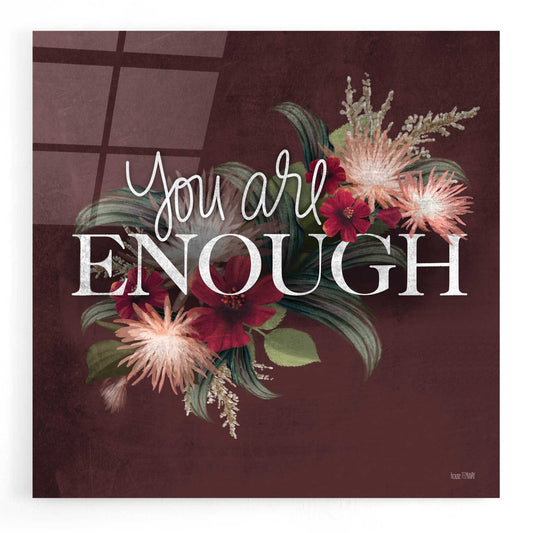 Epic Art 'You Are Enough II' by House Fenway, Acrylic Glass Wall Art