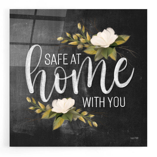 Epic Art 'Safe at Home with You' by House Fenway, Acrylic Glass Wall Art