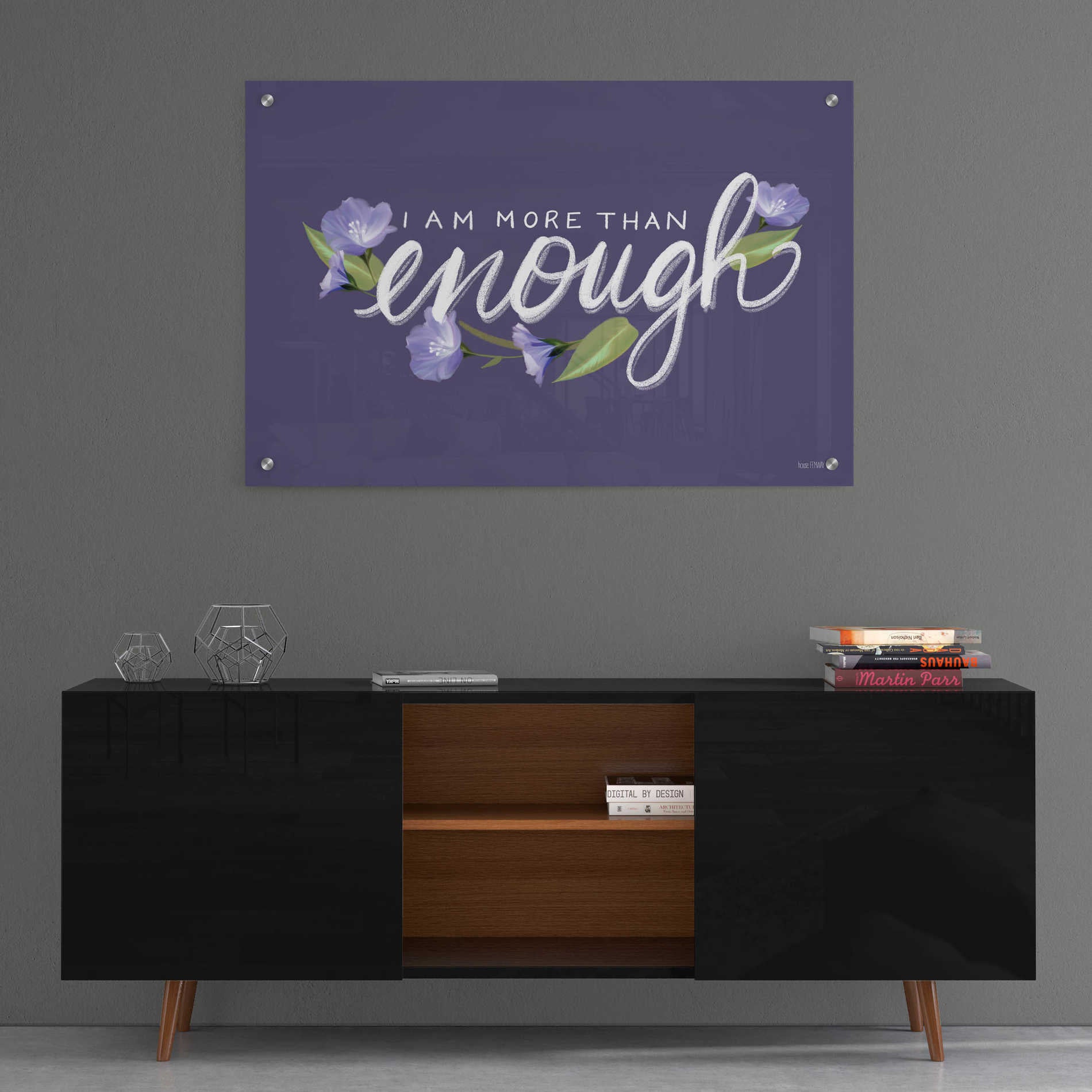 Epic Art 'More Than Enough' by House Fenway, Acrylic Glass Wall Art,36x24