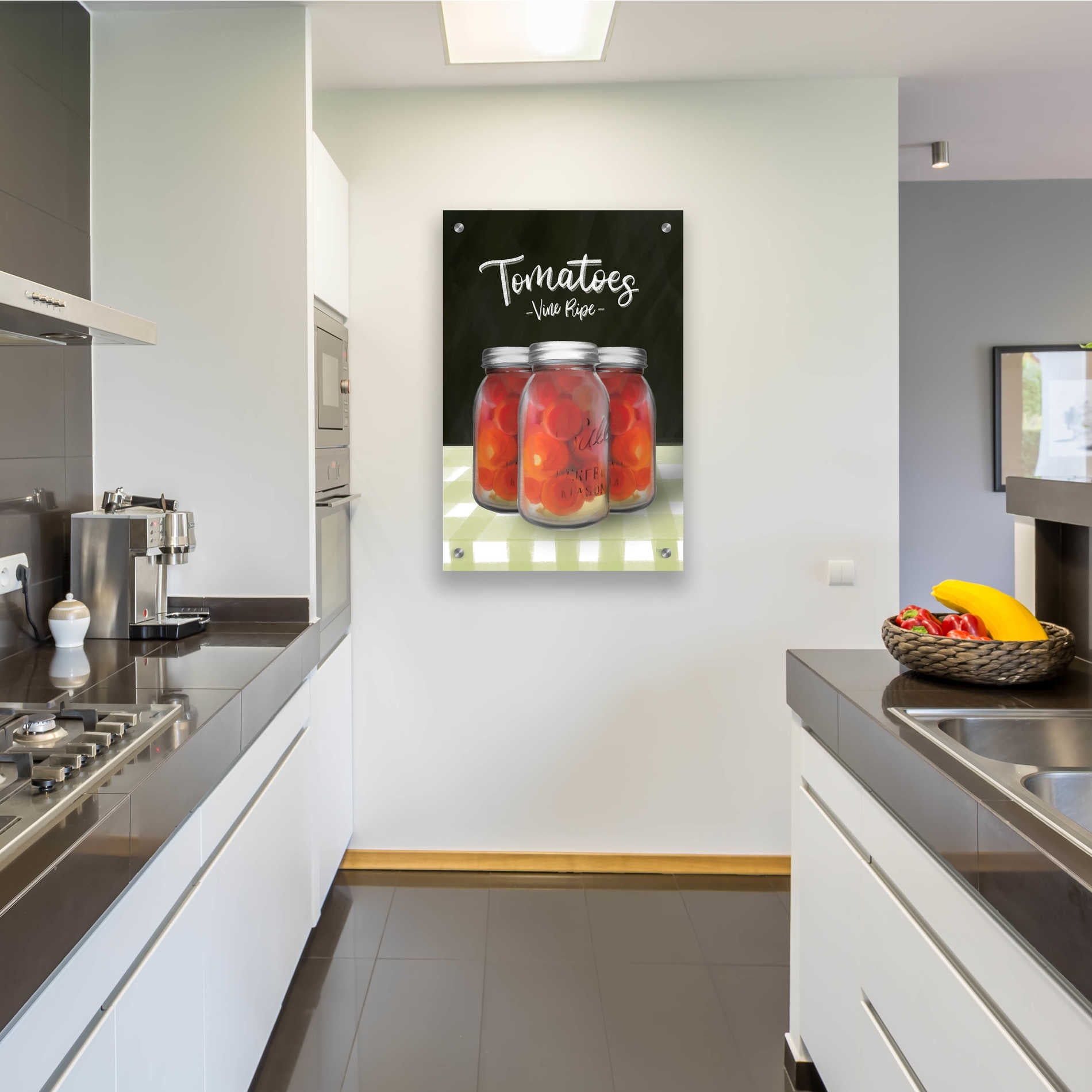 Epic Art 'Farm Fresh Tomatoes' by House Fenway, Acrylic Glass Wall Art,24x36