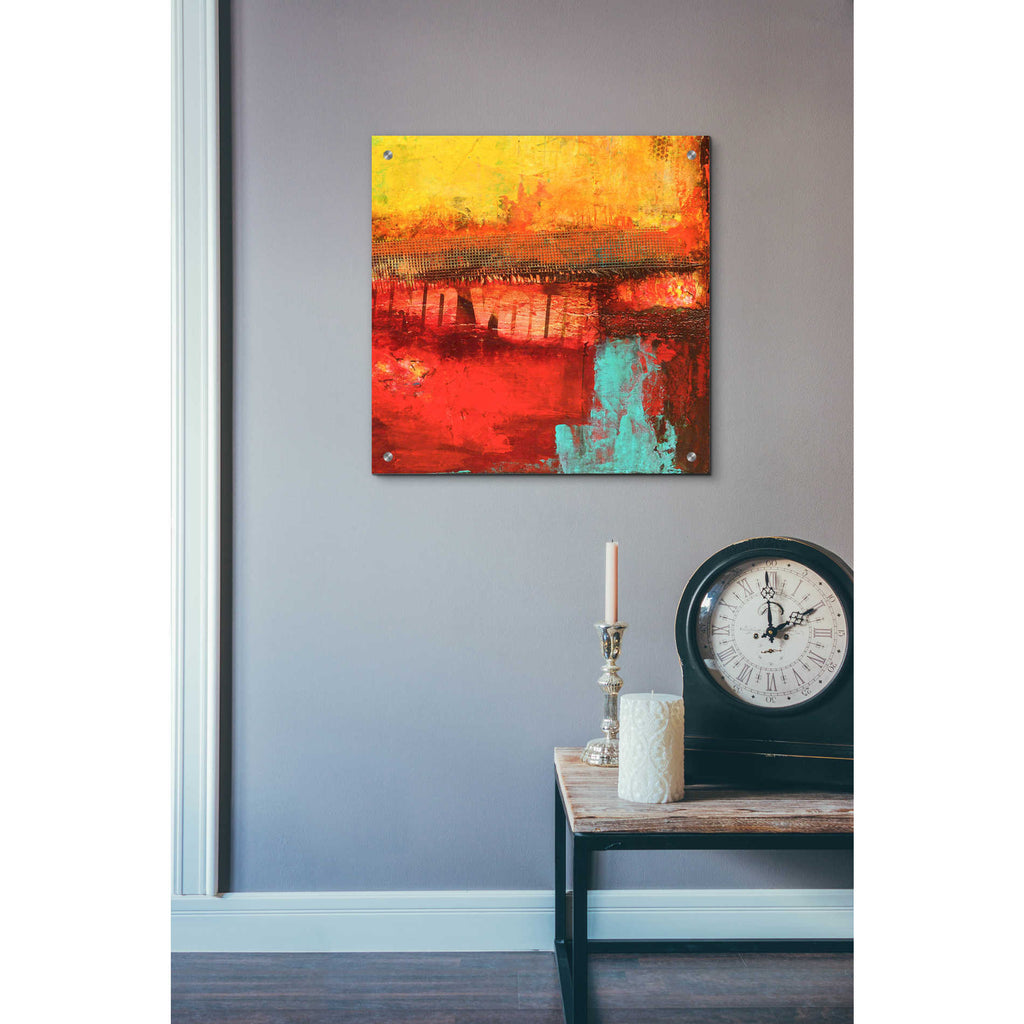 Epic Art 'Inner Circle I' by Erin Ashley, Acrylic Glass Wall Art,24x24