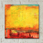 Epic Art 'Inner Circle II' by Erin Ashley, Acrylic Glass Wall Art,12x12