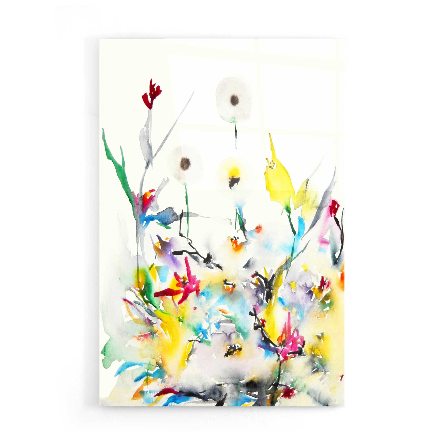 Epic Art 'Summer Garden VI' by Karin Johannesson, Acrylic Glass Wall Art,16x24