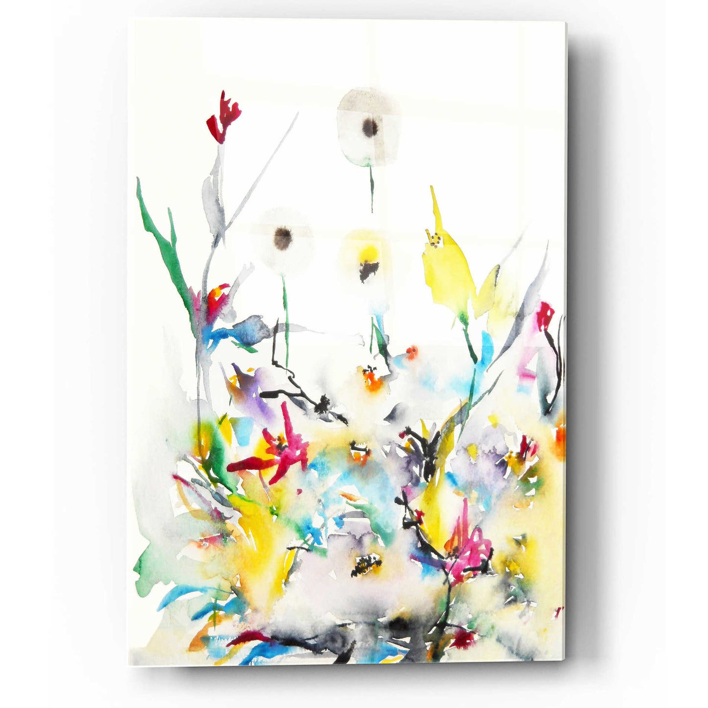 Epic Art 'Summer Garden VI' by Karin Johannesson, Acrylic Glass Wall Art