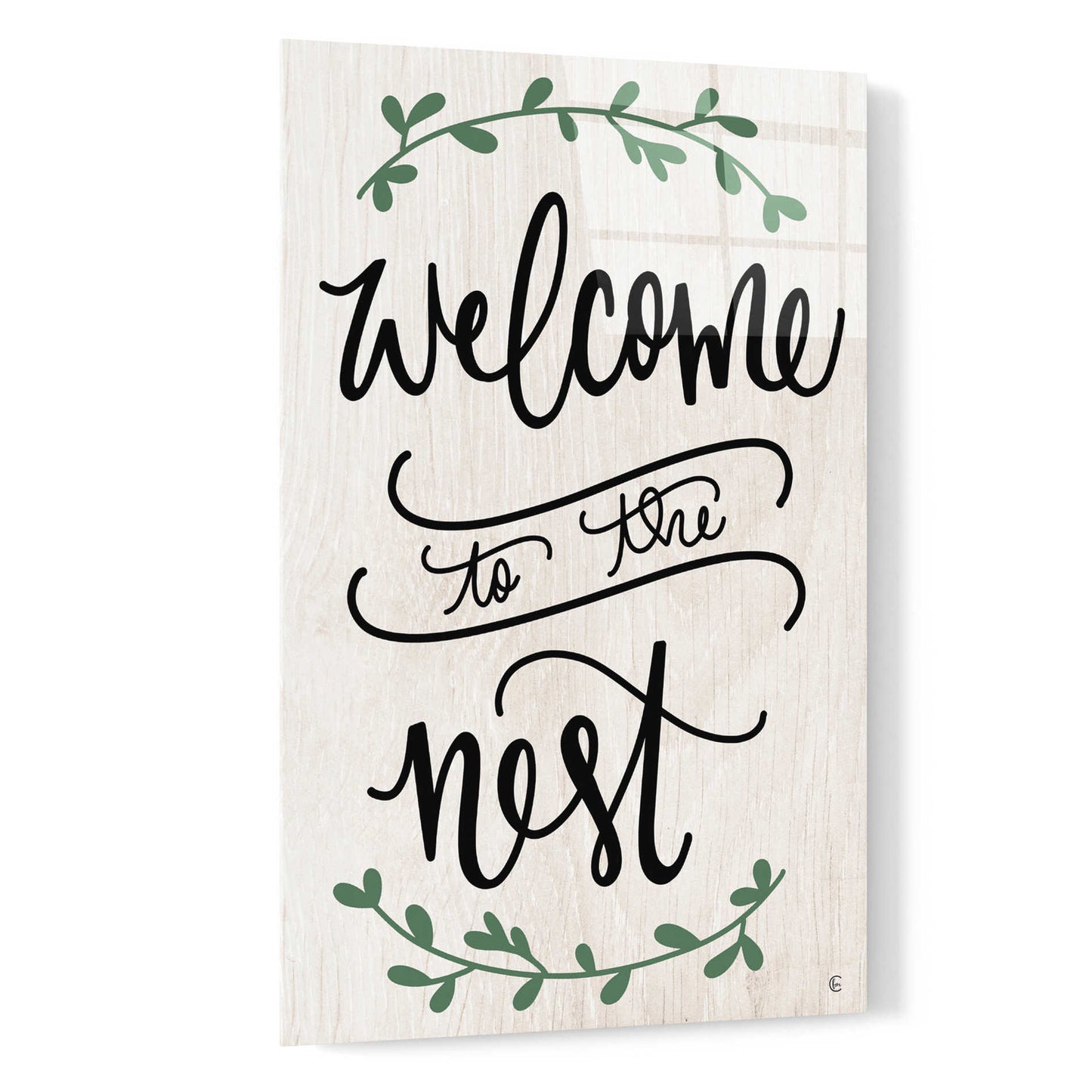Epic Art 'Welcome to the Nest' by Fearfully Made Creations, Acrylic Glass Wall Art,16x24