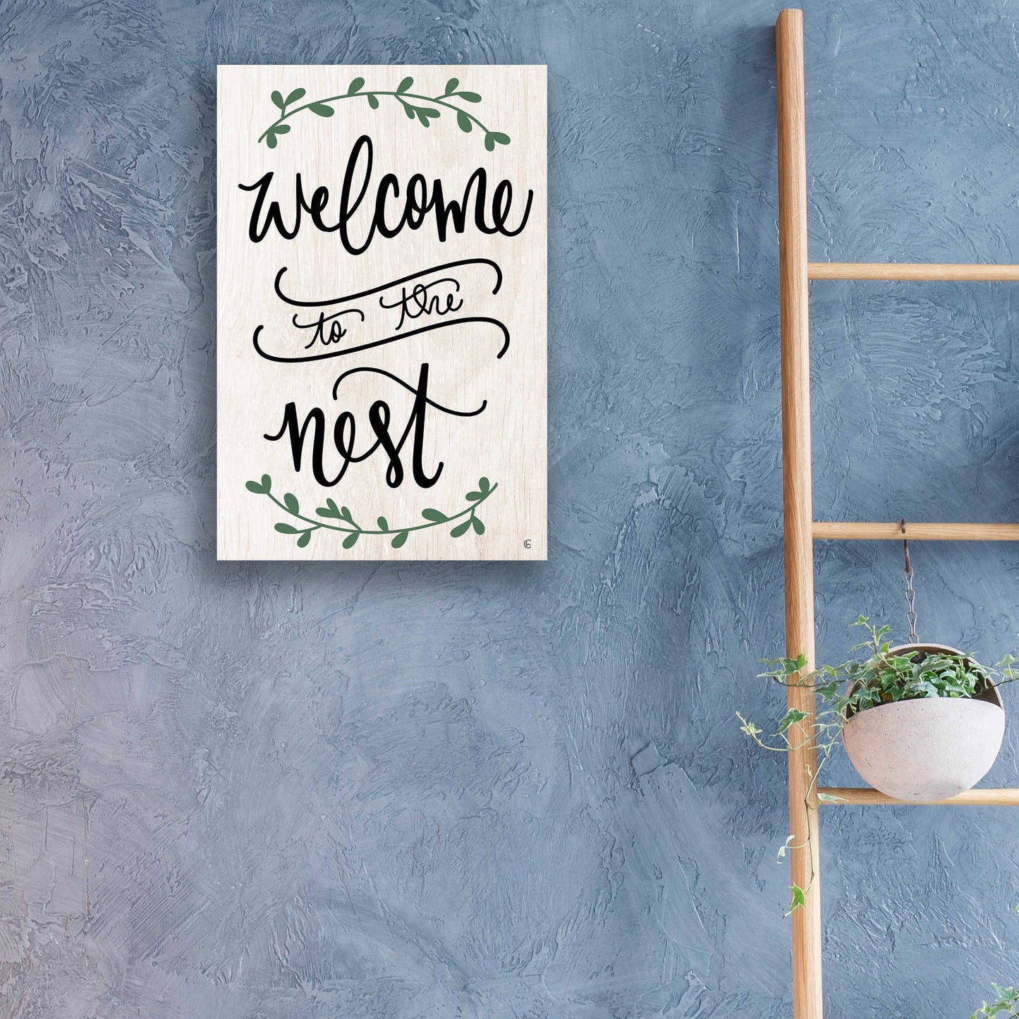 Epic Art 'Welcome to the Nest' by Fearfully Made Creations, Acrylic Glass Wall Art,16x24