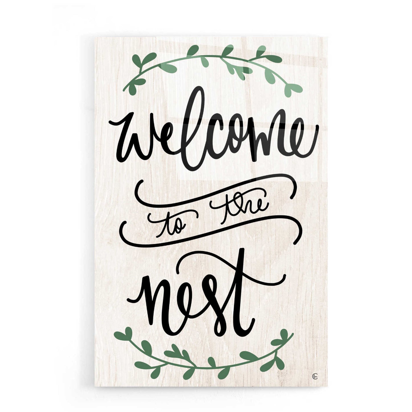 Epic Art 'Welcome to the Nest' by Fearfully Made Creations, Acrylic Glass Wall Art,16x24
