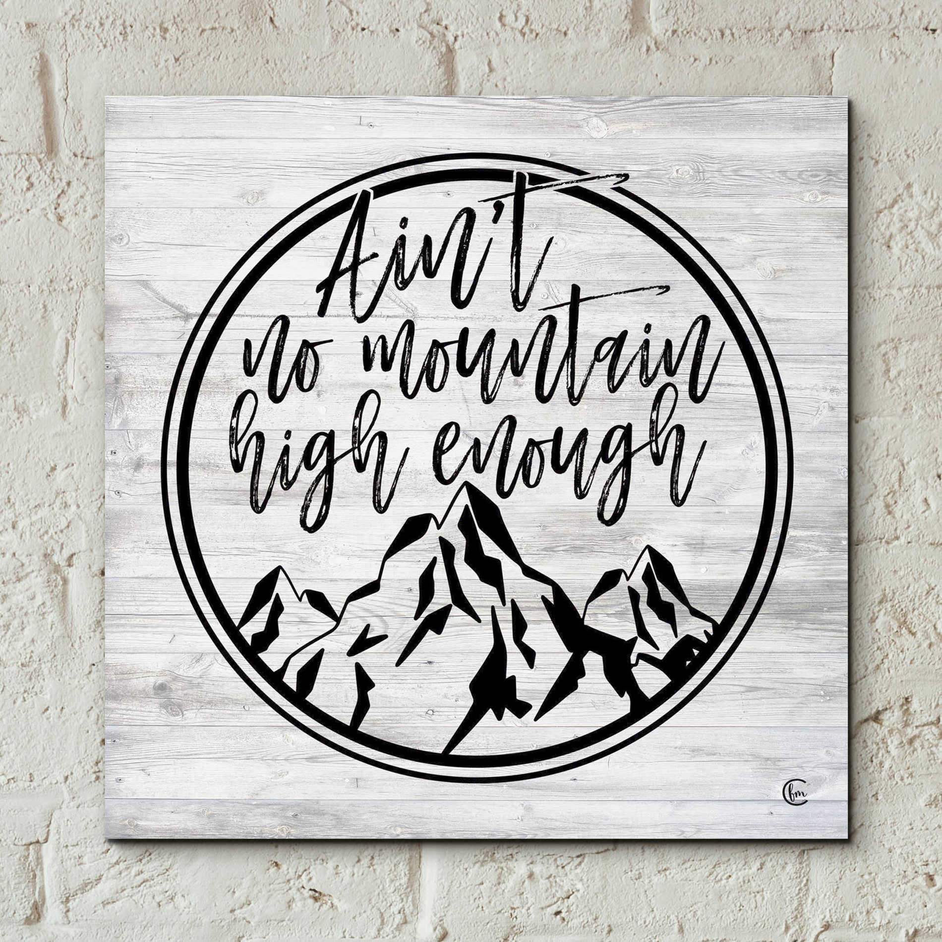 Epic Art 'High Enough' by Fearfully Made Creations, Acrylic Glass Wall Art,12x12