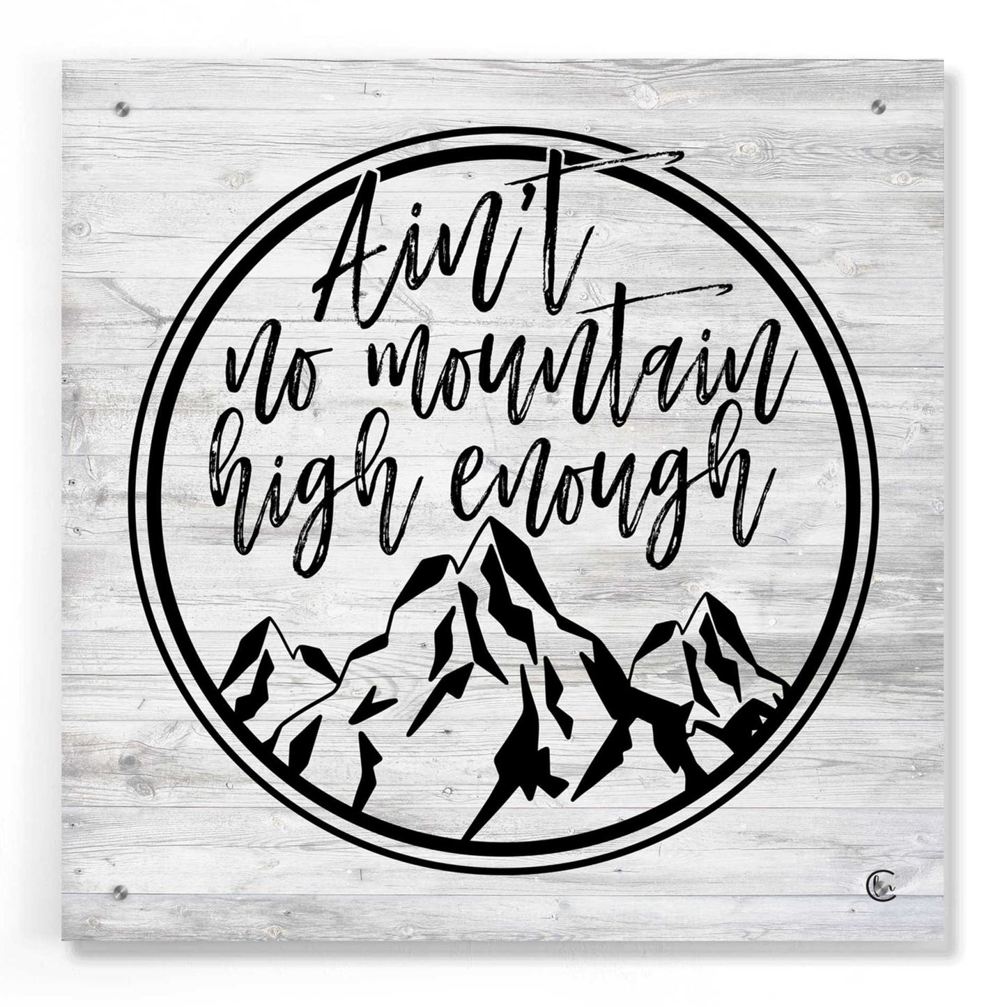 Epic Art 'High Enough' by Fearfully Made Creations, Acrylic Glass Wall Art,24x24