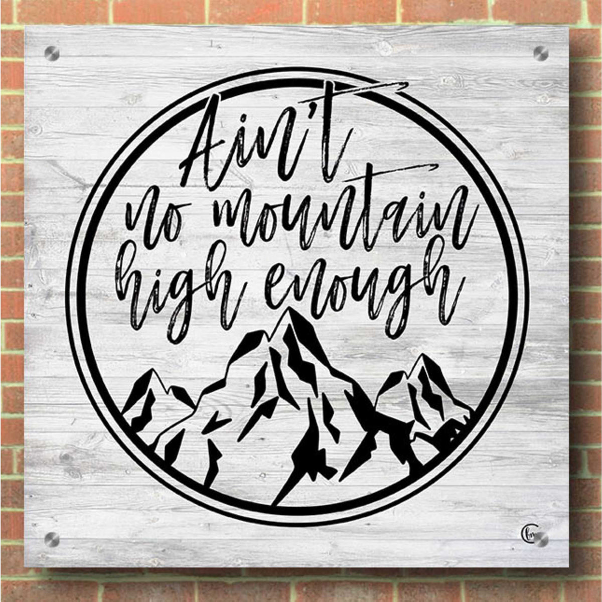 Epic Art 'High Enough' by Fearfully Made Creations, Acrylic Glass Wall Art,36x36