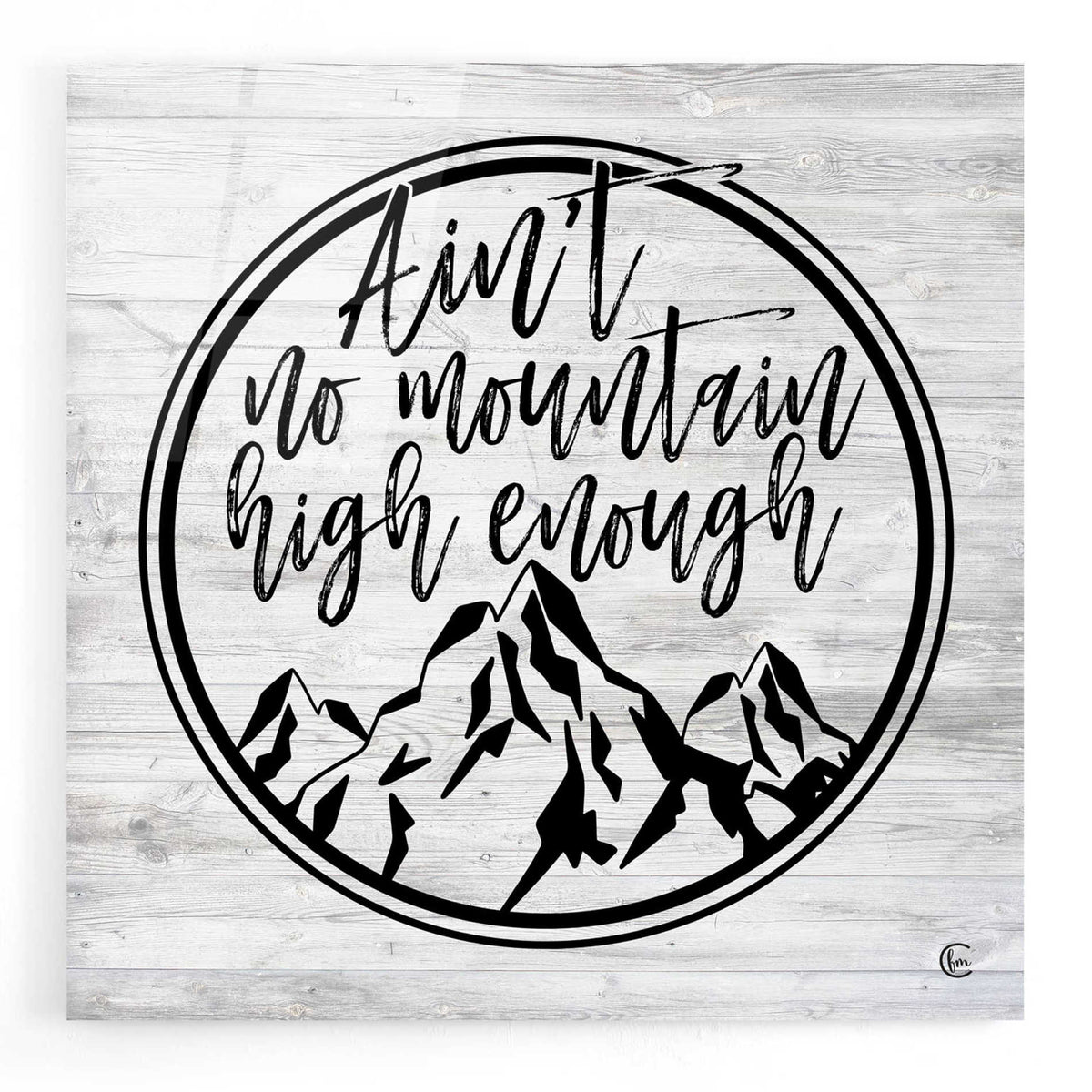 Epic Art 'High Enough' by Fearfully Made Creations, Acrylic Glass Wall Art