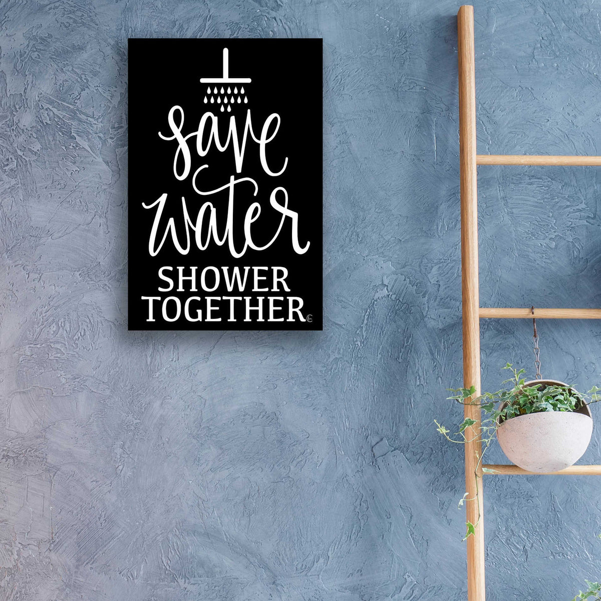 Epic Art 'Shower Together' by Fearfully Made Creations, Acrylic Glass Wall Art,16x24