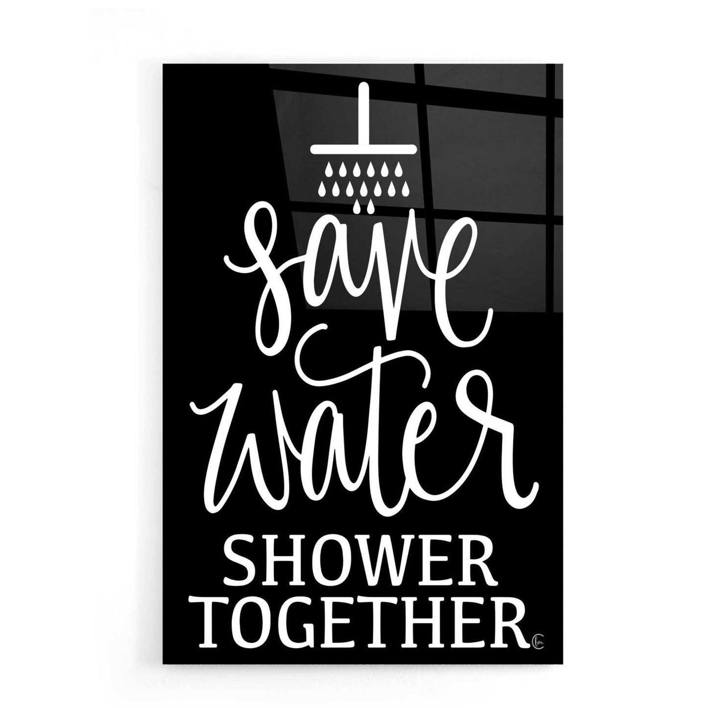 Epic Art 'Shower Together' by Fearfully Made Creations, Acrylic Glass Wall Art,16x24