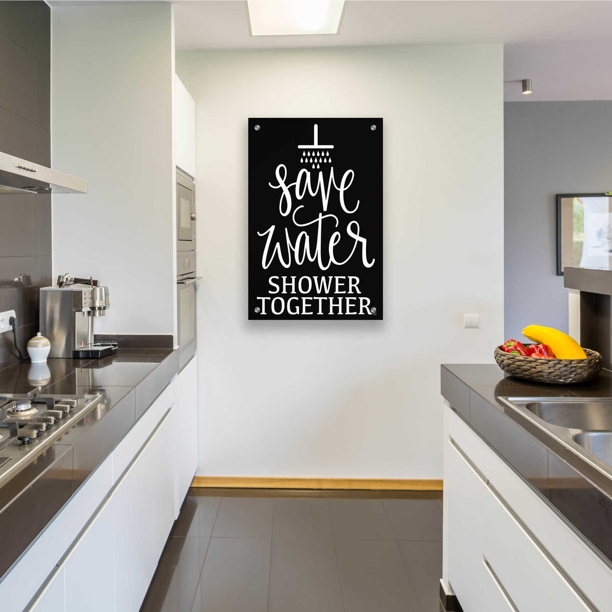 Epic Art 'Shower Together' by Fearfully Made Creations, Acrylic Glass Wall Art,24x36