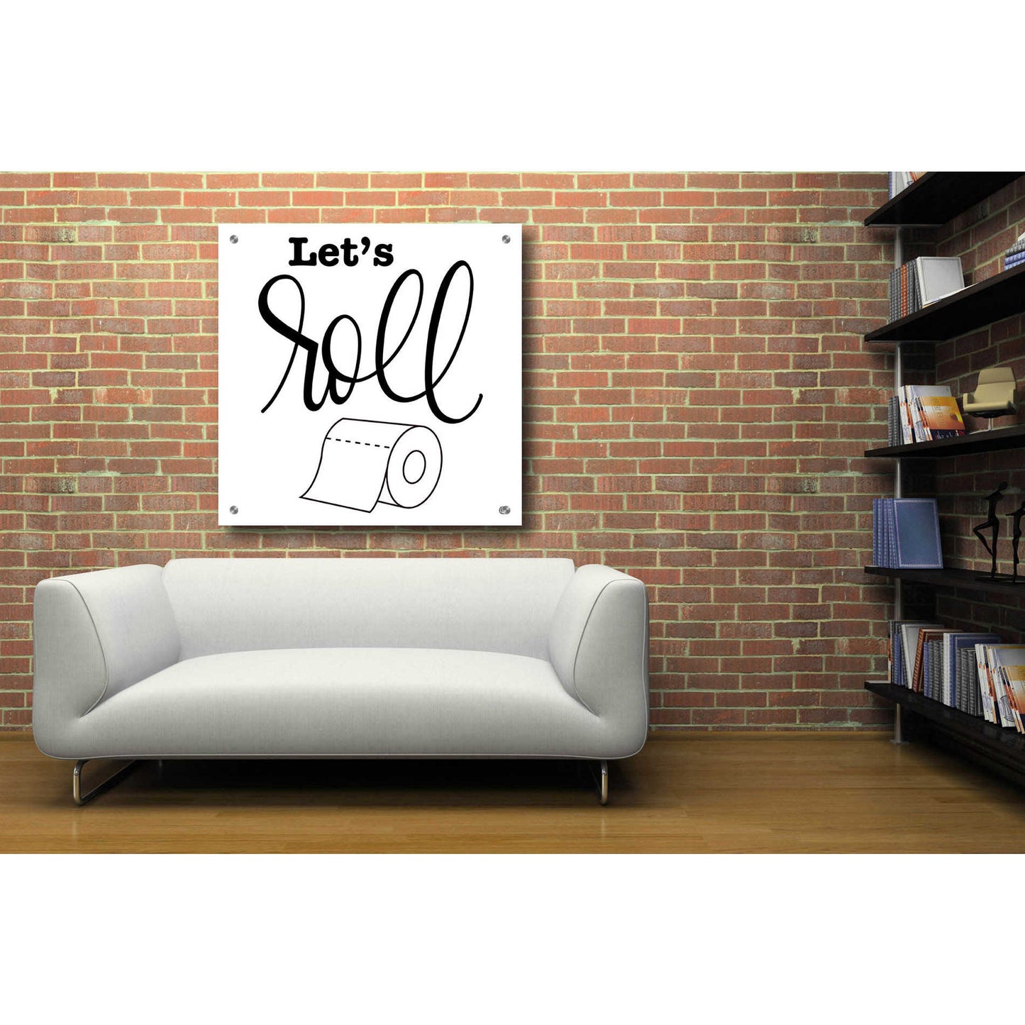 Epic Art 'Let's Roll' by Fearfully Made Creations, Acrylic Glass Wall Art,36x36