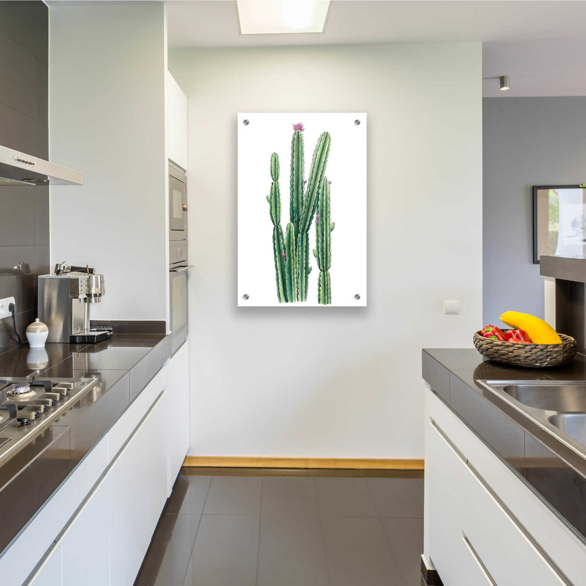 Epic Art 'Desert Blooms II' by Grace Popp, Acrylic Glass Wall Art,24x36