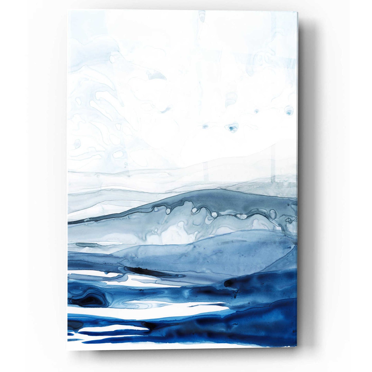 Epic Art 'Azure Arctic II' by Grace Popp, Acrylic Glass Wall Art,12x16