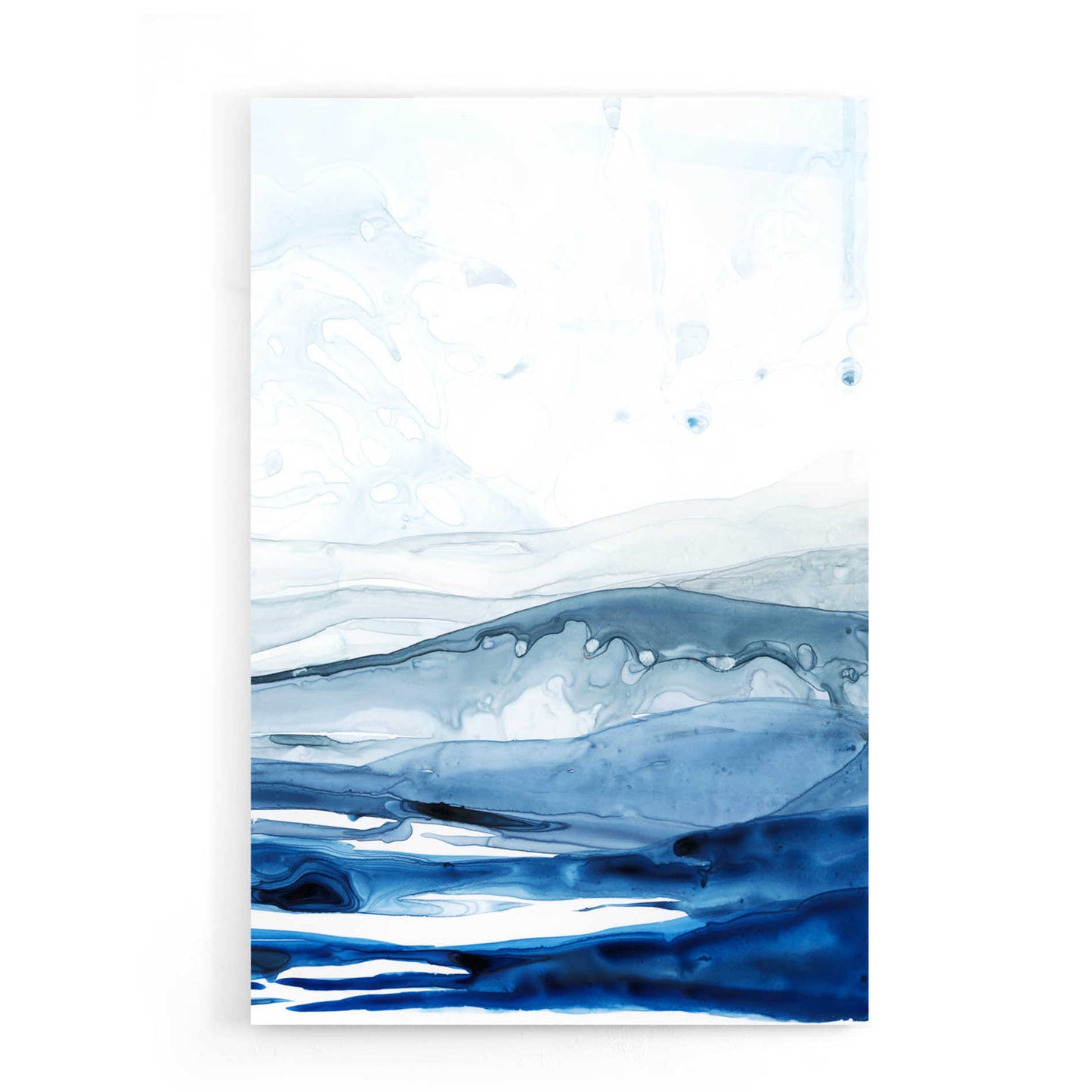 Epic Art 'Azure Arctic II' by Grace Popp, Acrylic Glass Wall Art,16x24