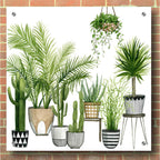 Epic Art 'Plant Haven II' by Grace Popp, Acrylic Glass Wall Art,36x36