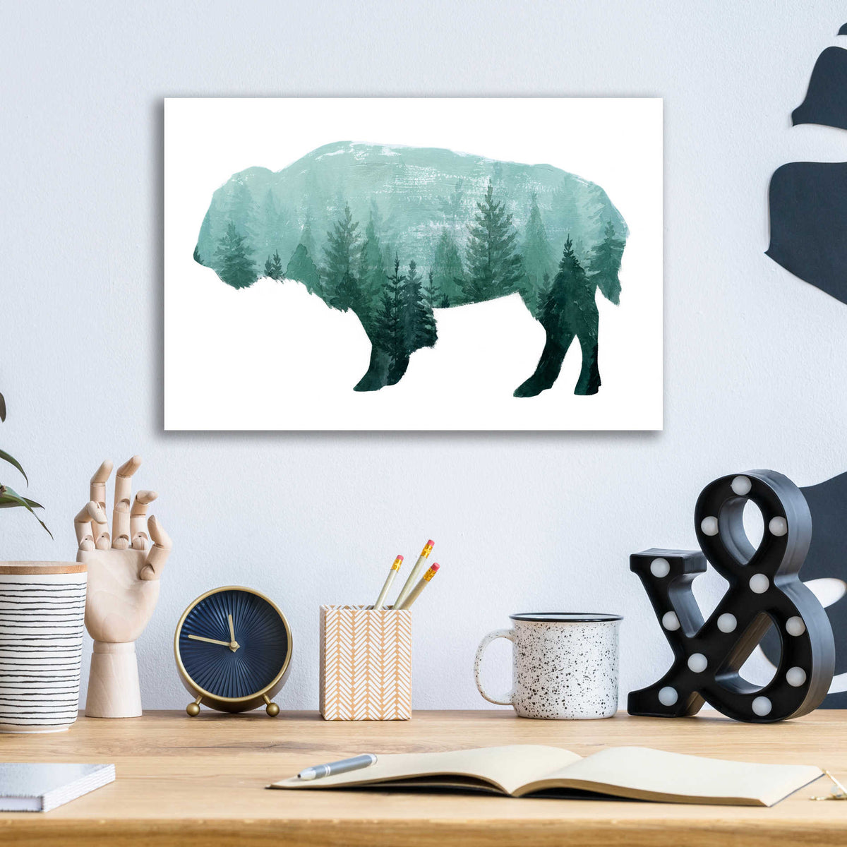 Epic Art 'Nature Calling I' by Grace Popp, Acrylic Glass Wall Art,16x12