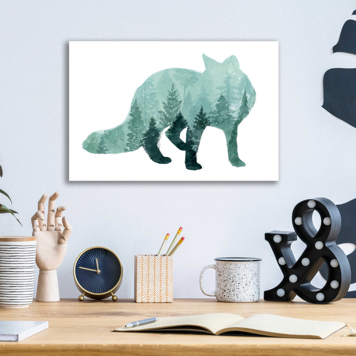 Epic Art 'Nature Calling III' by Grace Popp, Acrylic Glass Wall Art,16x12