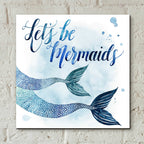 Epic Art 'Sea Lovers II' by Grace Popp, Acrylic Glass Wall Art,12x12