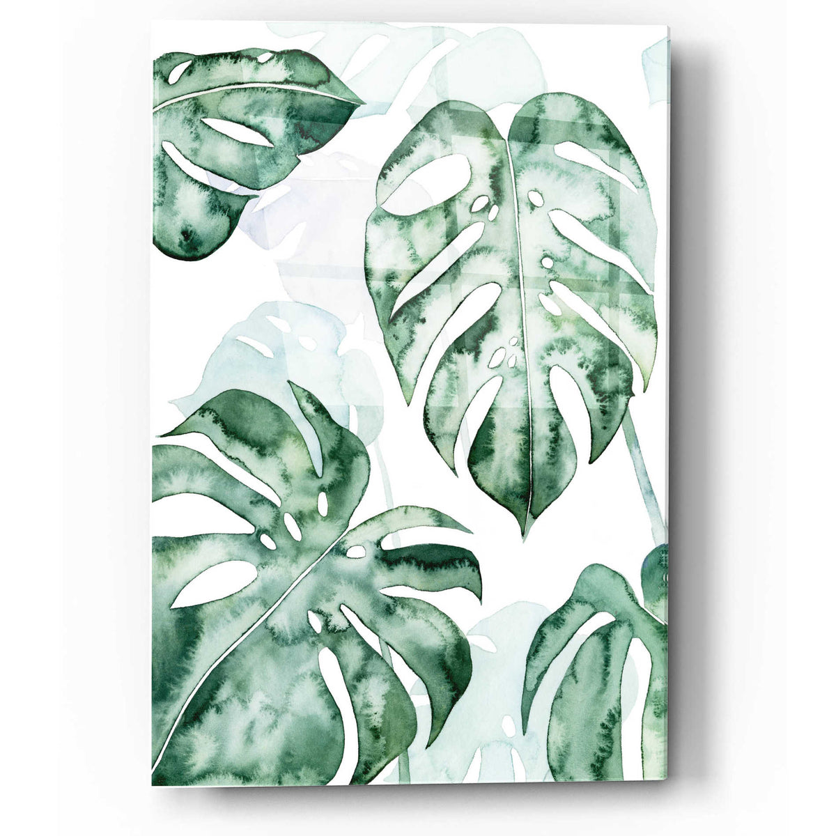 Epic Art 'Split Leaf I' by Grace Popp, Acrylic Glass Wall Art