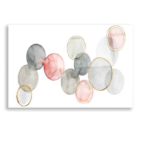 Epic Art 'Gilded Spheres I' by Grace Popp, Acrylic Glass Wall Art