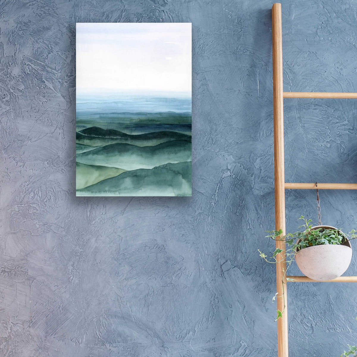 Epic Art 'Plane View I' by Grace Popp, Acrylic Glass Wall Art,16x24