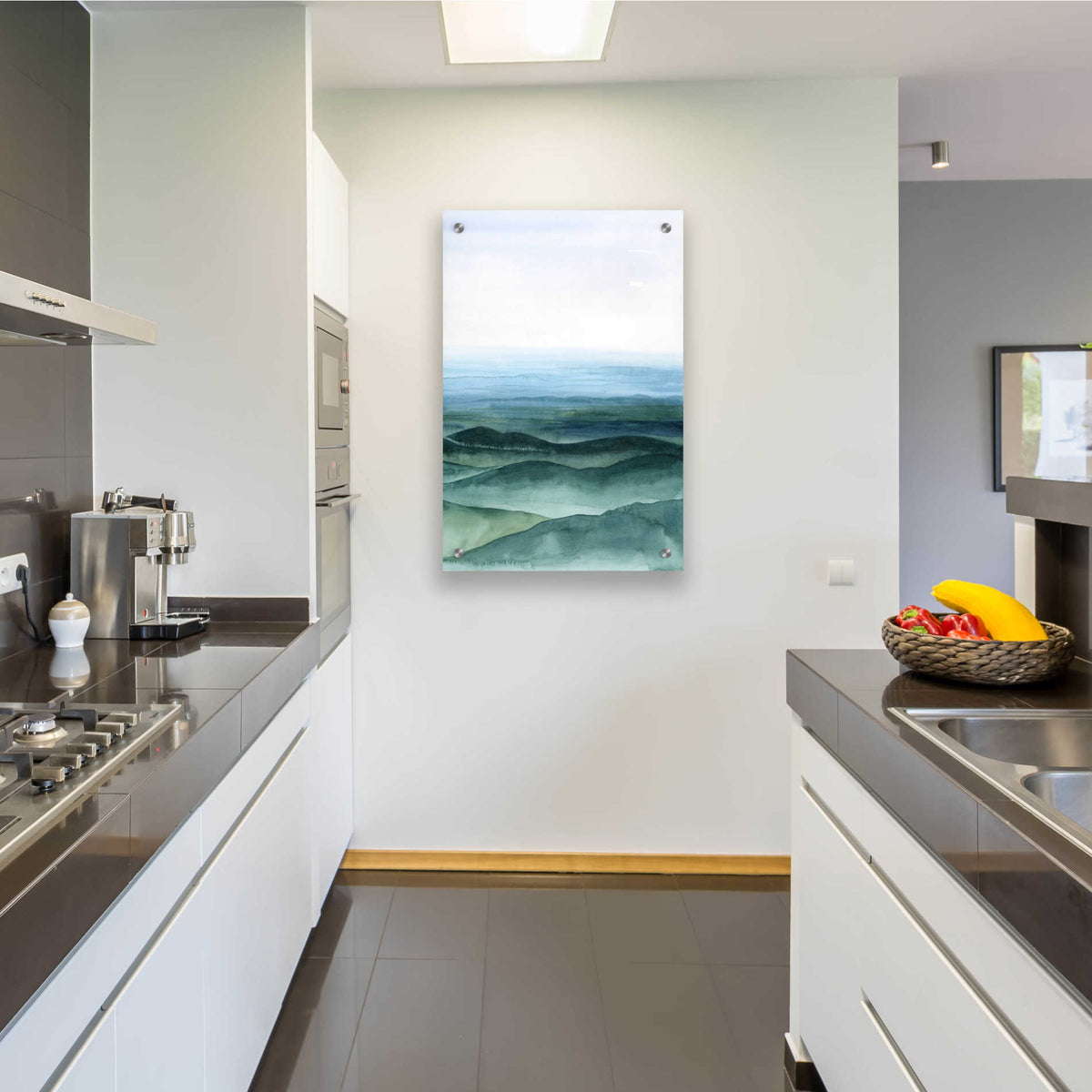 Epic Art 'Plane View I' by Grace Popp, Acrylic Glass Wall Art,24x36