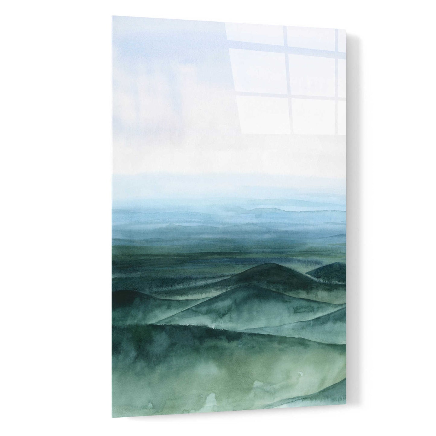 Epic Art 'Plane View II' by Grace Popp, Acrylic Glass Wall Art,16x24