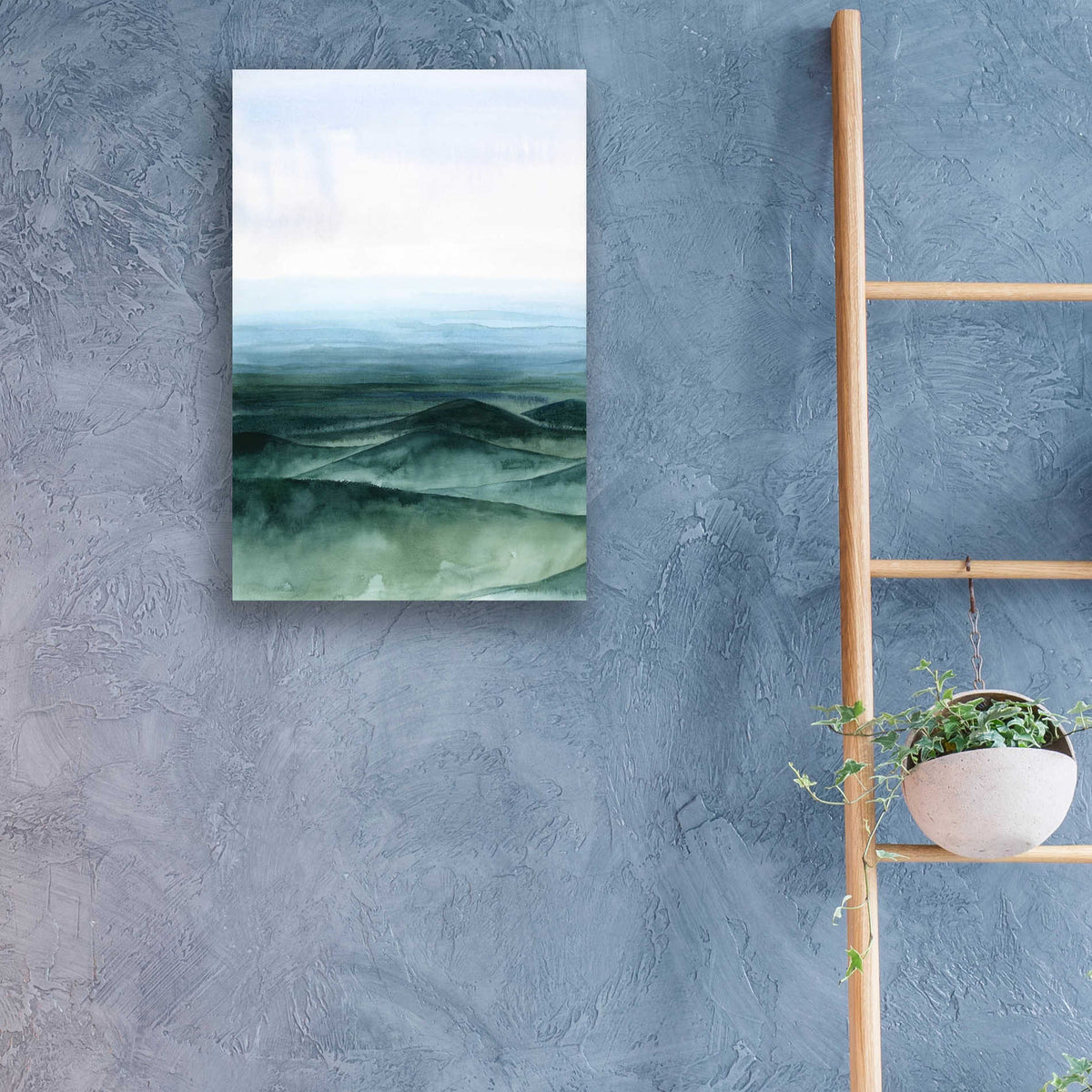 Epic Art 'Plane View II' by Grace Popp, Acrylic Glass Wall Art,16x24