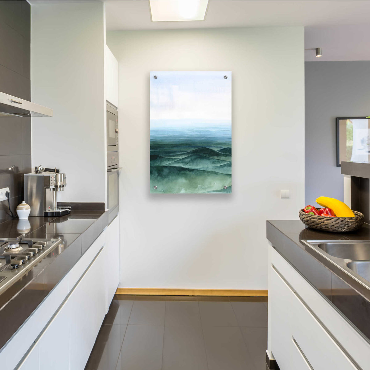 Epic Art 'Plane View II' by Grace Popp, Acrylic Glass Wall Art,24x36