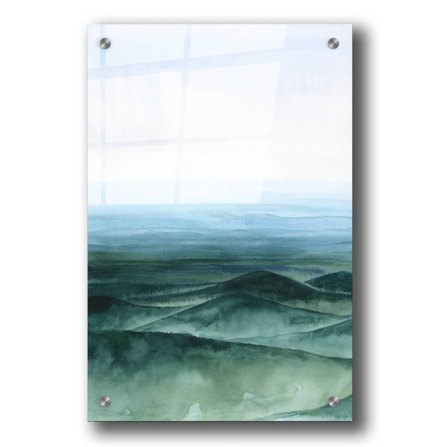 Epic Art 'Plane View II' by Grace Popp, Acrylic Glass Wall Art,24x36