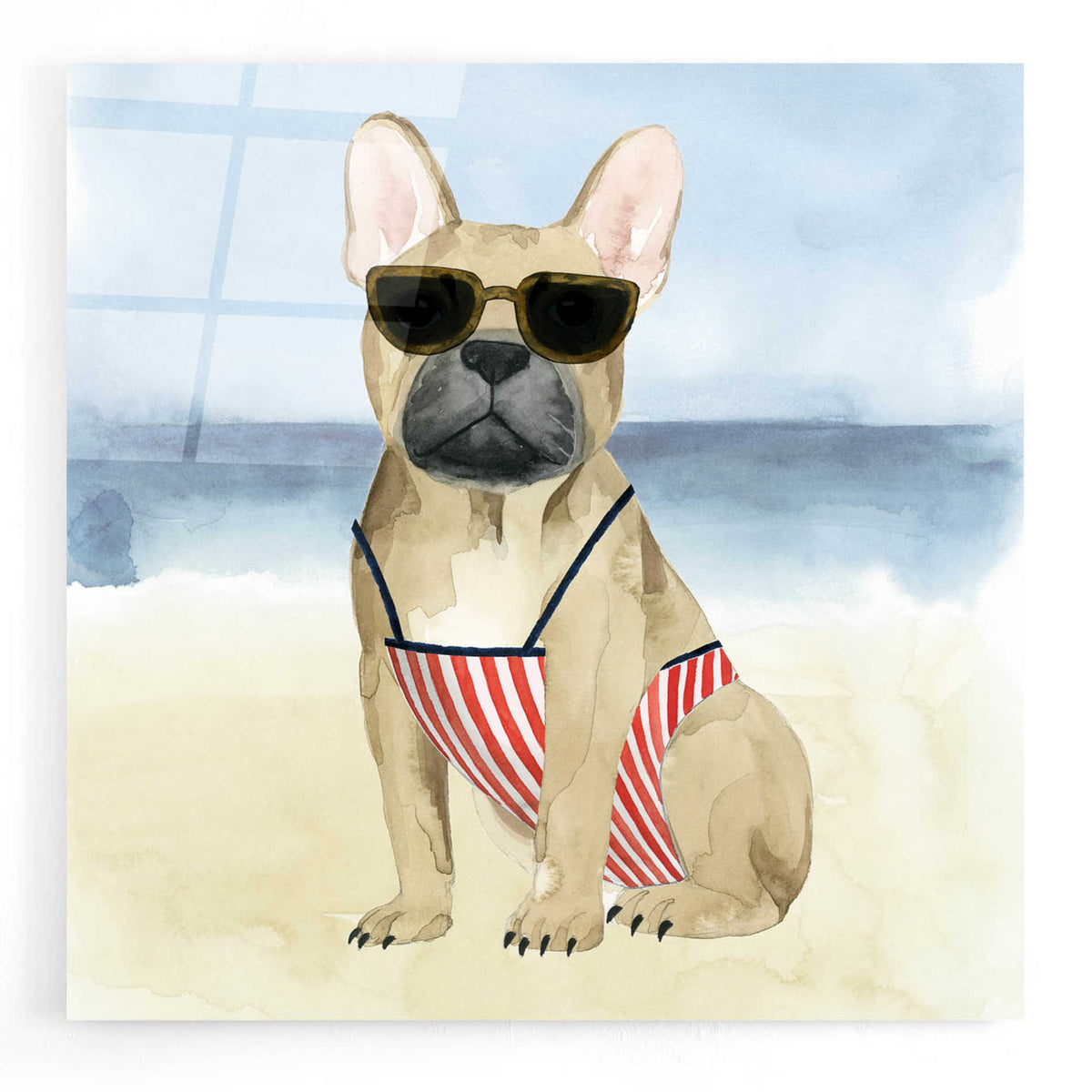 Epic Art 'Hot Dog I' by Grace Popp, Acrylic Glass Wall Art