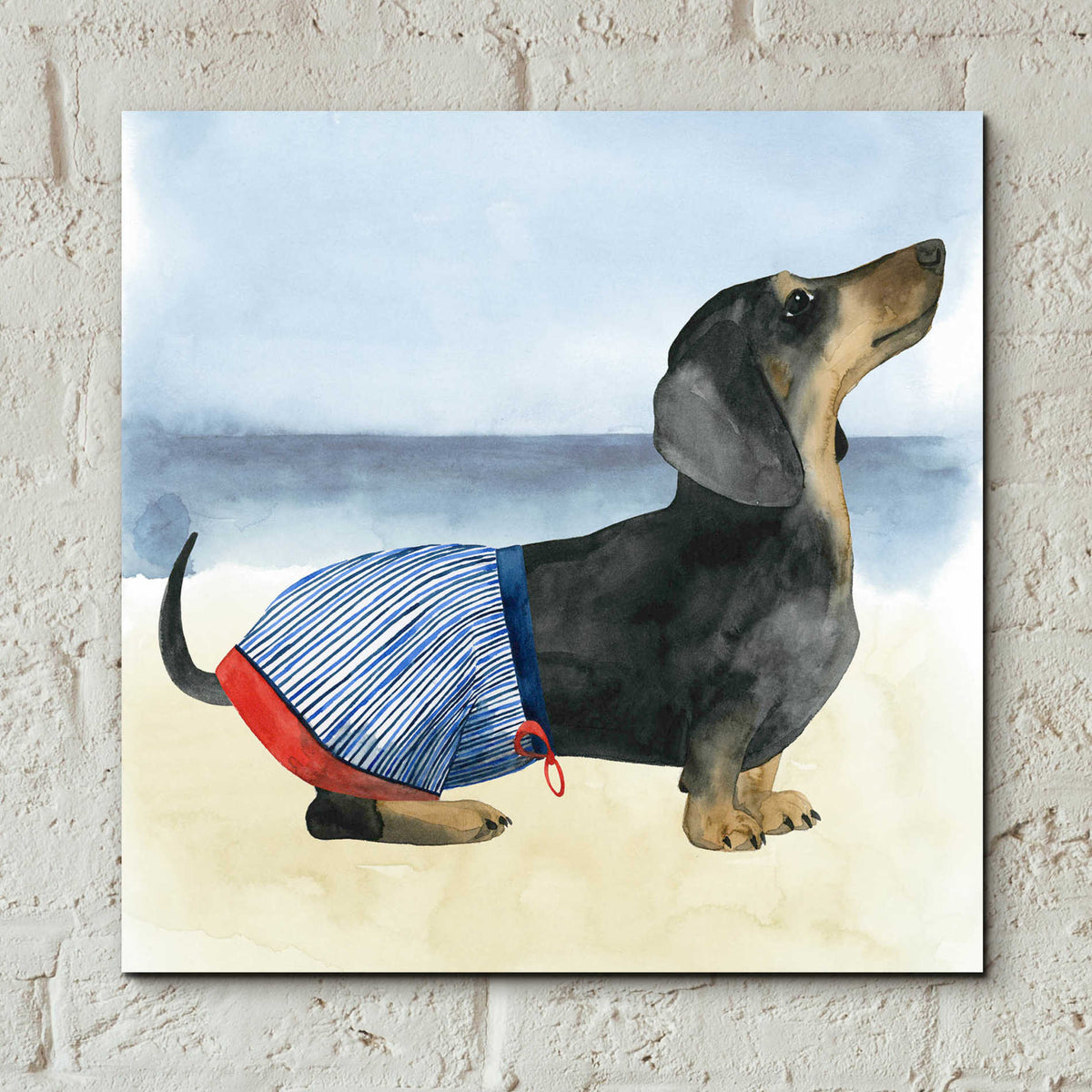 Epic Art 'Hot Dog IV' by Grace Popp, Acrylic Glass Wall Art,12x12