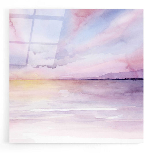 Epic Art 'Pale Sunset II' by Grace Popp, Acrylic Glass Wall Art