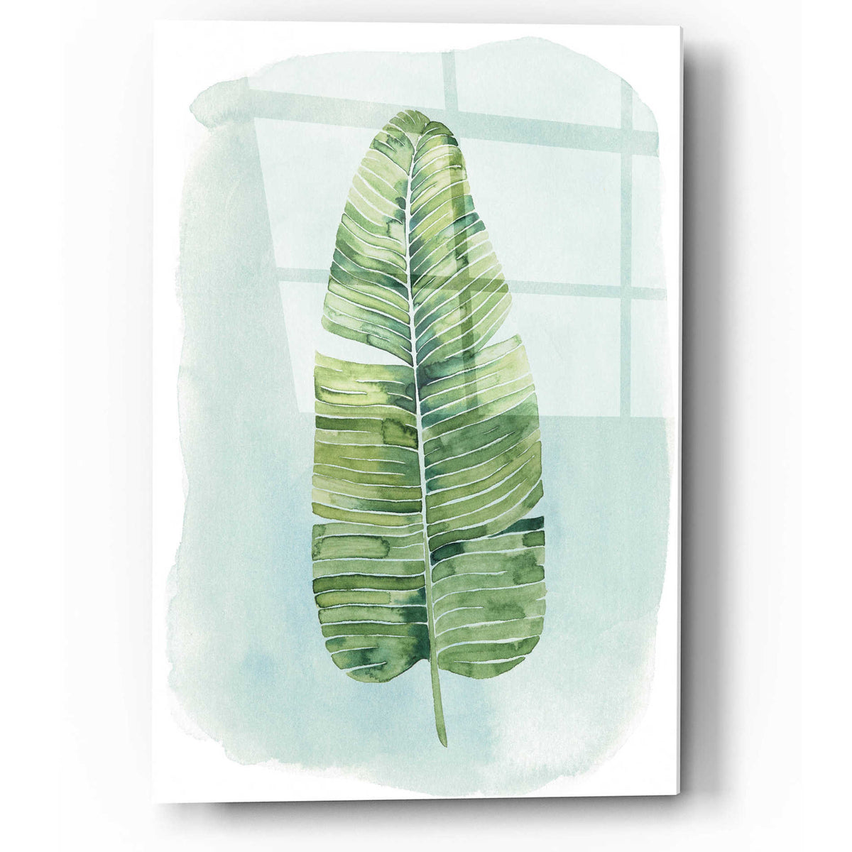 Epic Art 'Paradise Palm Leaves IV' by Grace Popp, Acrylic Glass Wall Art
