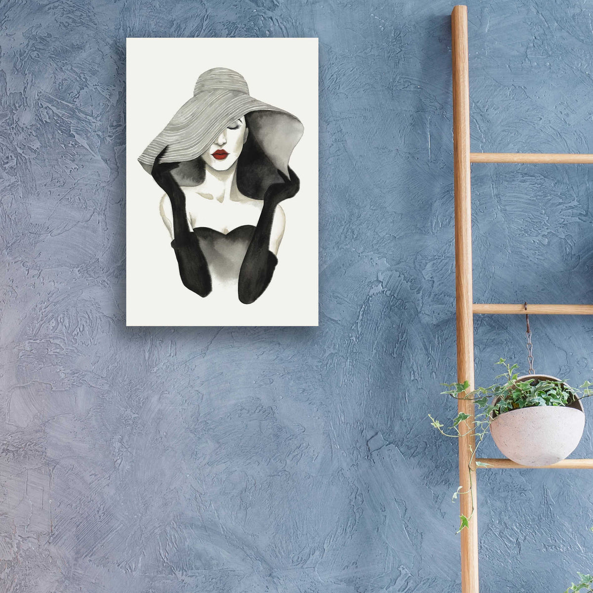 Epic Art 'In Vogue I' by Grace Popp, Acrylic Glass Wall Art,16x24