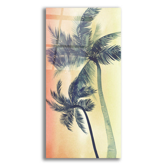 Epic Art 'Vintage Palms I' by Grace Popp, Acrylic Glass Wall Art