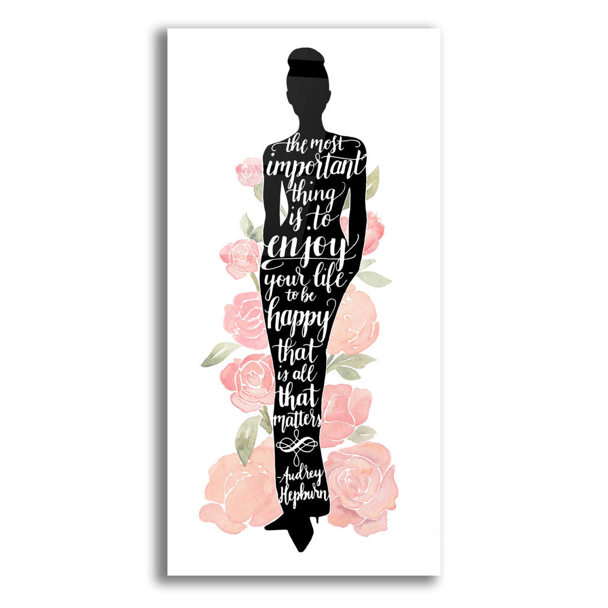 Epic Art 'Iconic Woman III' by Grace Popp, Acrylic Glass Wall Art