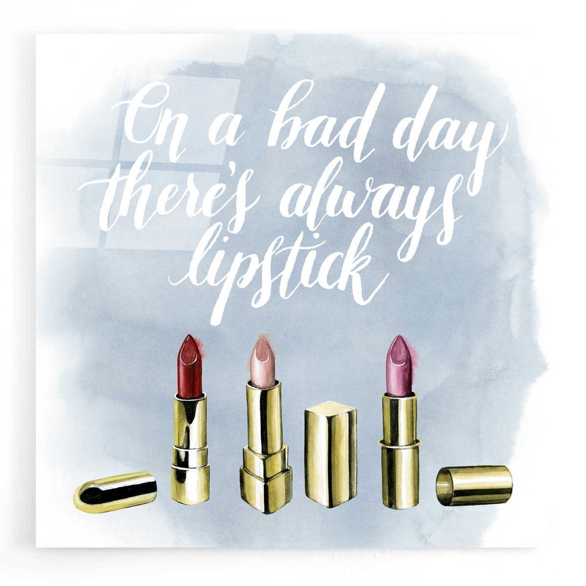 Epic Art 'Let's Makeup I' by Grace Popp, Acrylic Glass Wall Art
