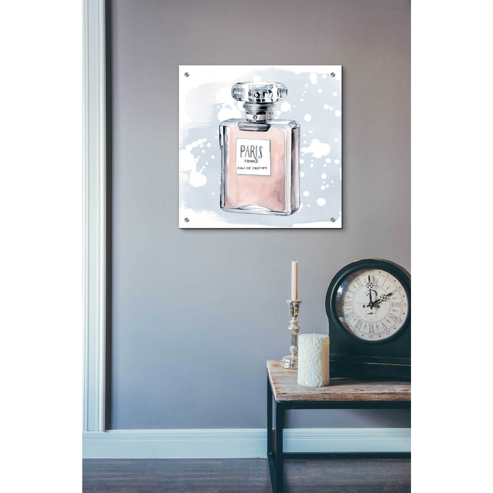Epic Art 'Parfum I' by Grace Popp, Acrylic Glass Wall Art,24x24